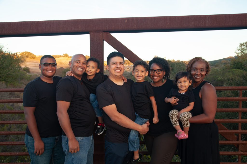3 generations family